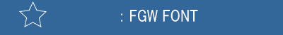 FGWFONT