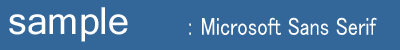 Microsoft Sans Serif