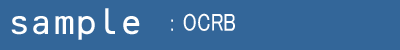 OCRB