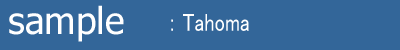 Tahoma